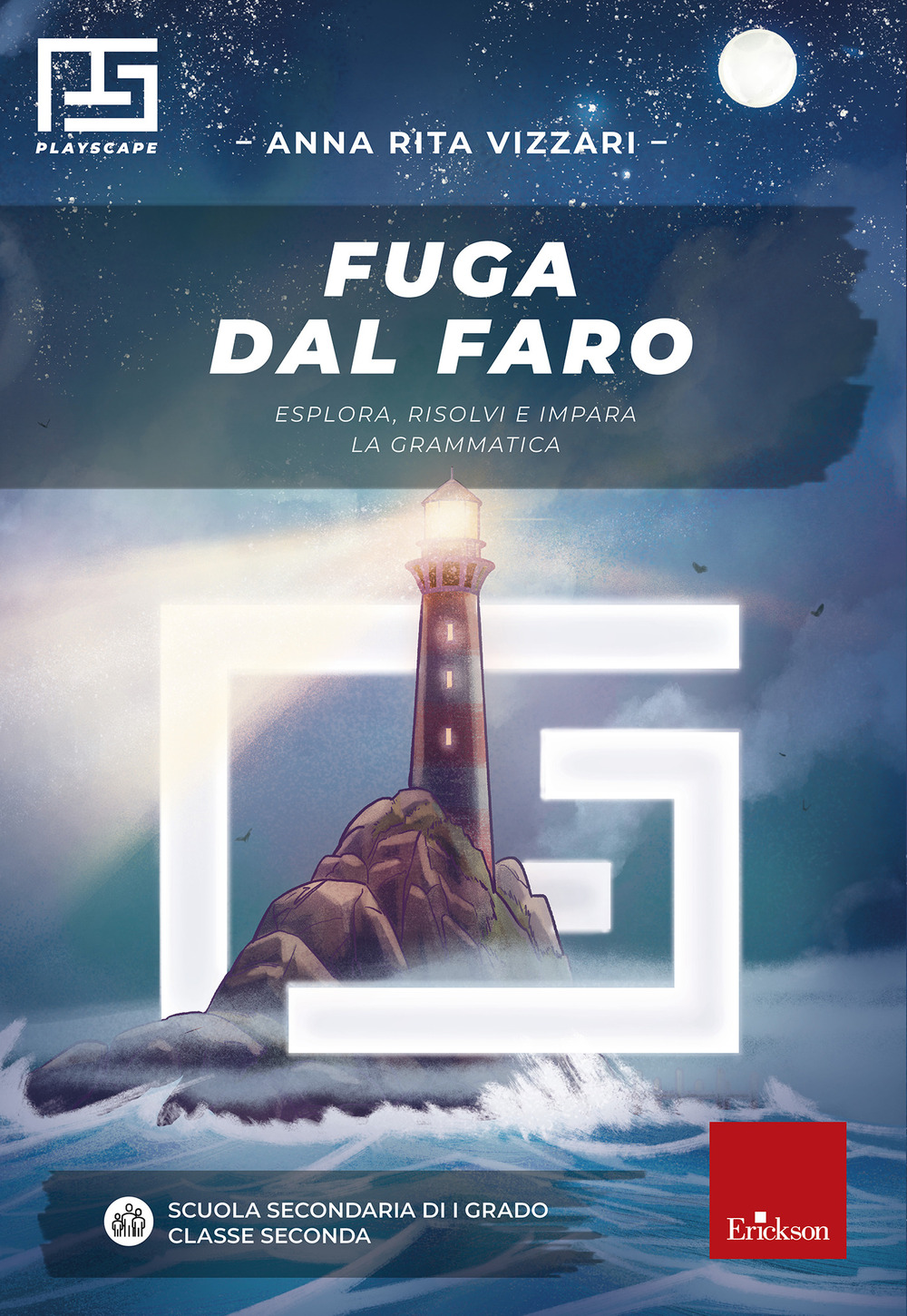 Fuga dal faro. Esplora, risolvi e impara la grammatica