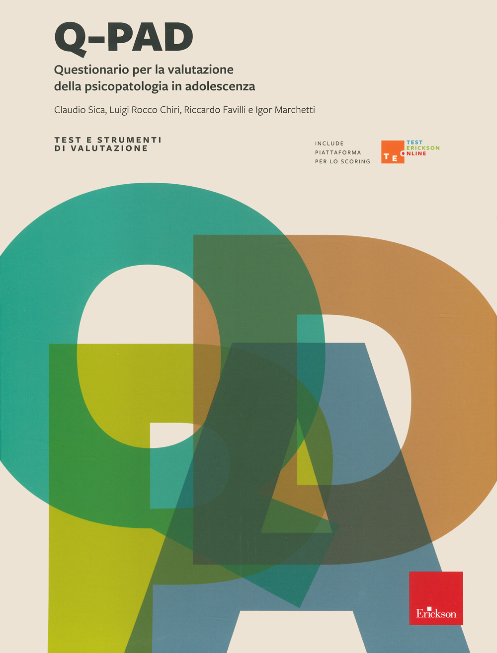 Q-pad. Questionario per la valutazione della psicopatologia in adolescenza. Con Contenuto digitale per accesso online