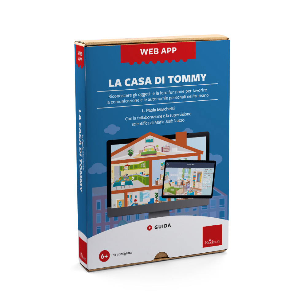 La casa di Tommy. Riconoscere gli oggetti e la loro funzione per favorire la comunicazione e le autonomie personali nell'autismo. Web app. Con software