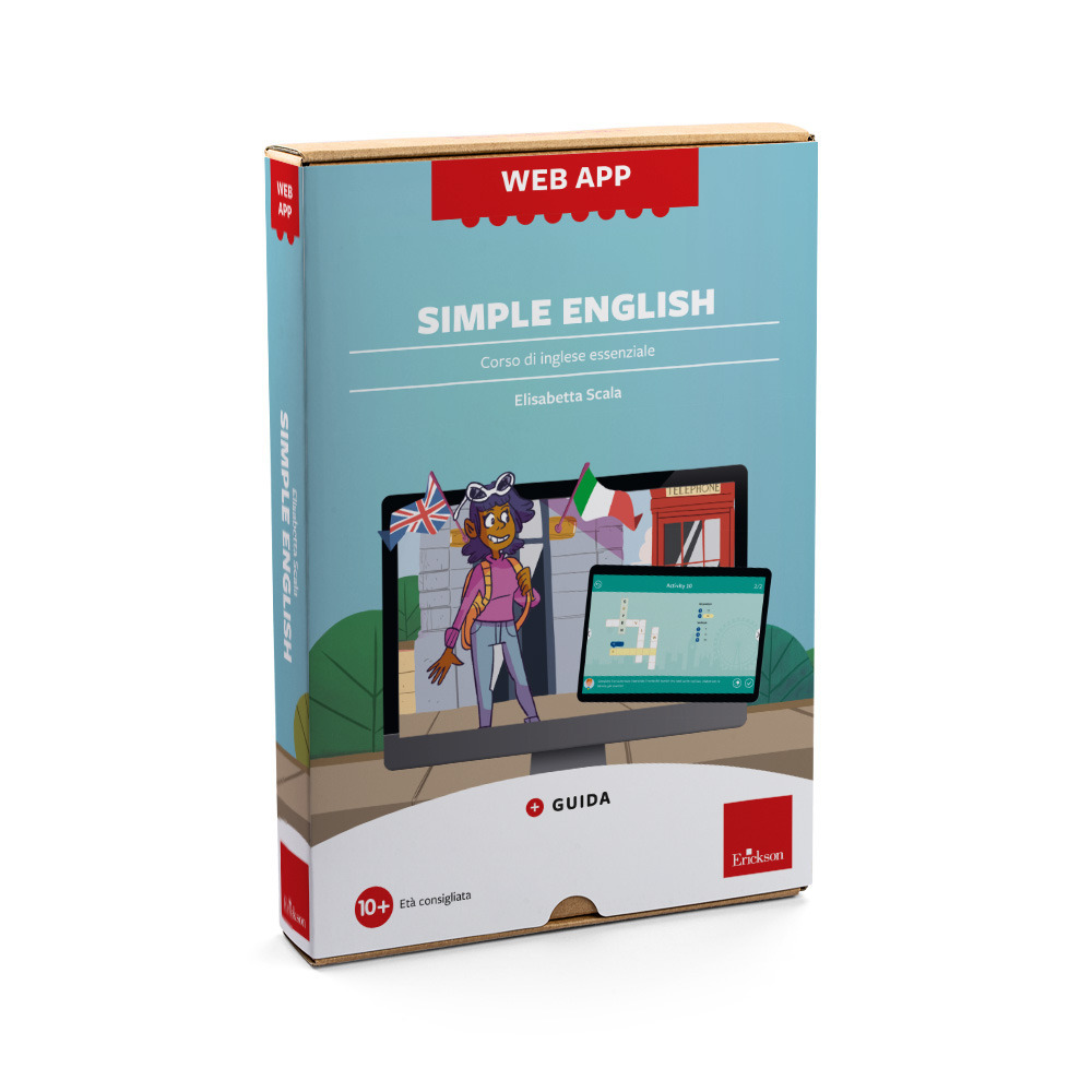 Simple English. Corso di inglese essenziale. Web app. Con software