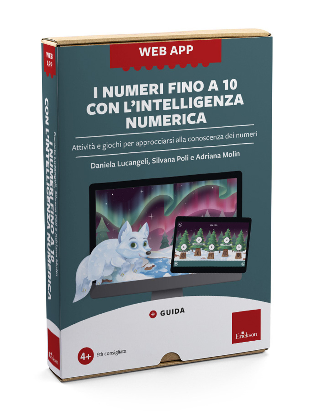 I numeri fino a 10 con l'intelligenza numerica. Attività e giochi per approcciarsi alla conoscenza dei numeri. Con Web app