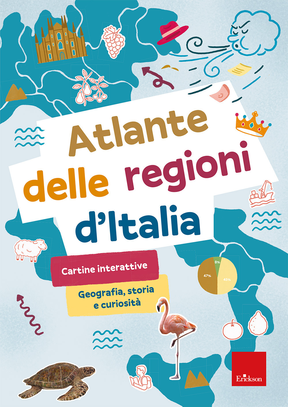 L'atlante delle regioni d'Italia