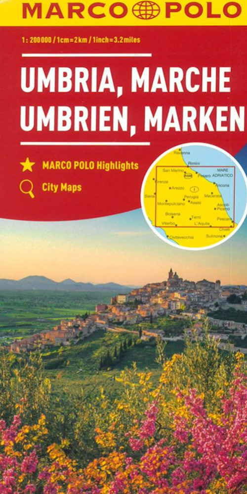 Umbria e Marche 1:200.000