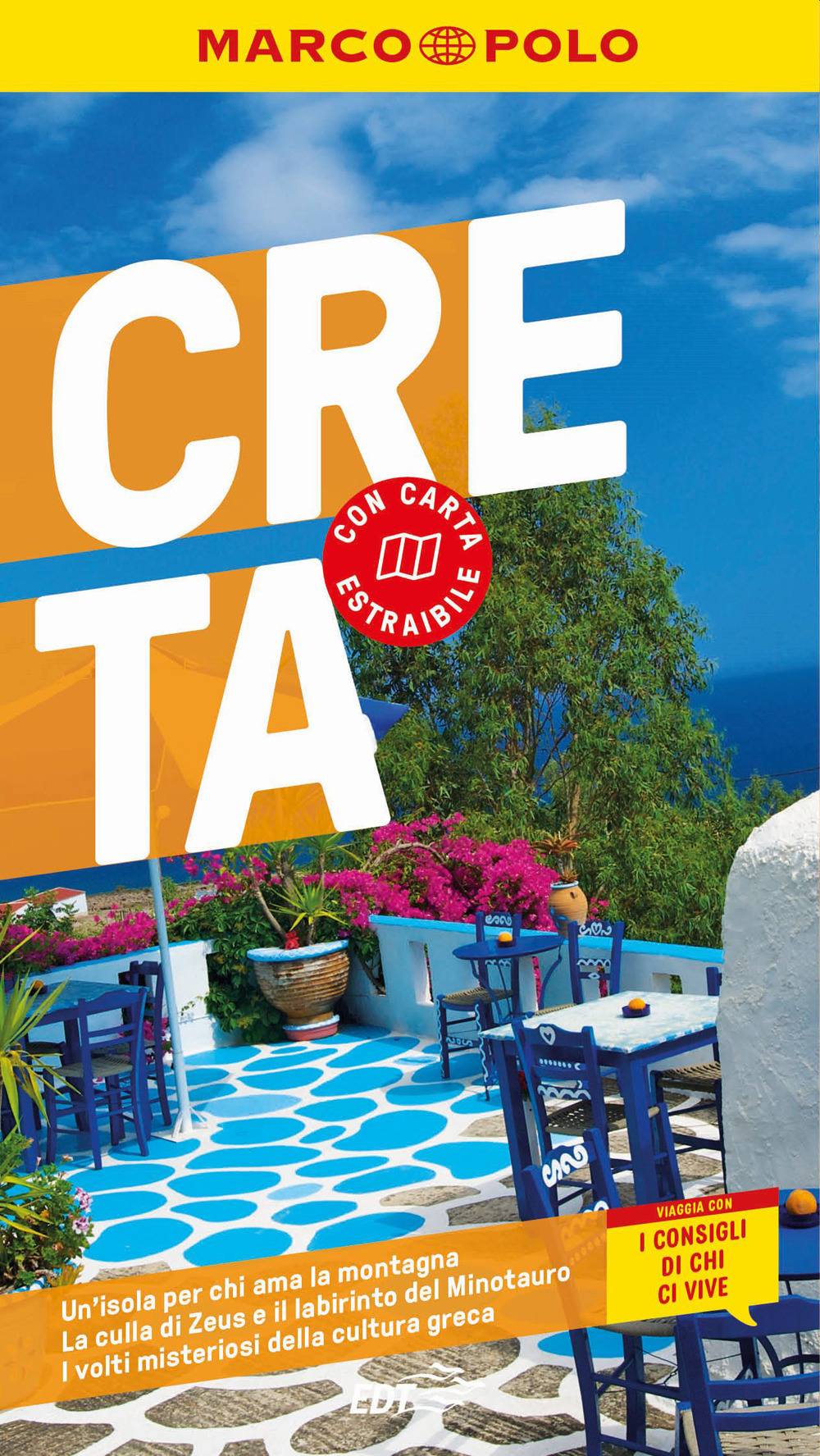 Creta. Con carta estraibile