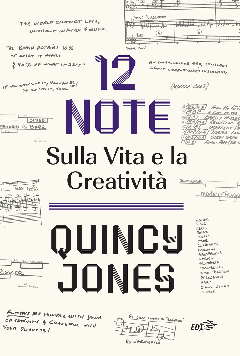 12 note. Sulla vita e la creatività