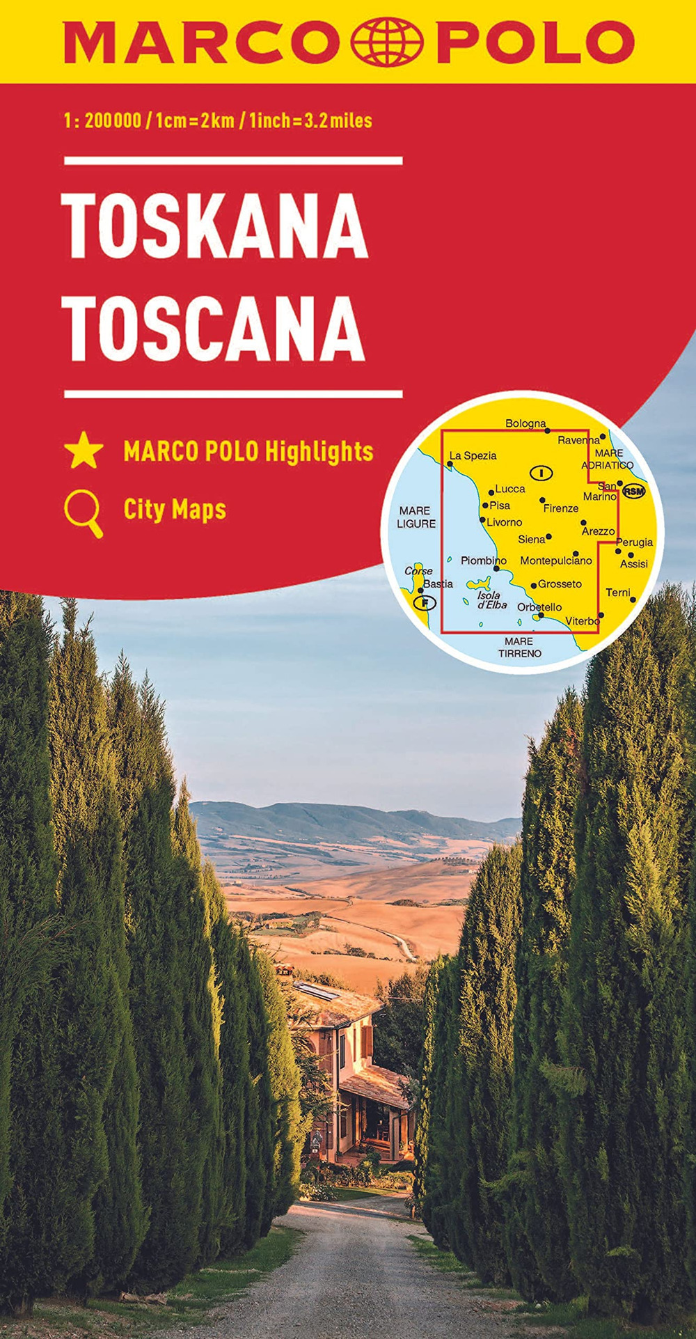 Toscana 1:200.000