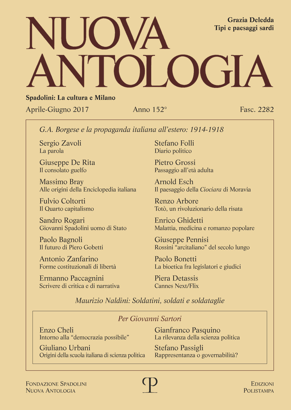 Nuova antologia (2017). Vol. 2: Aprile-Giugno