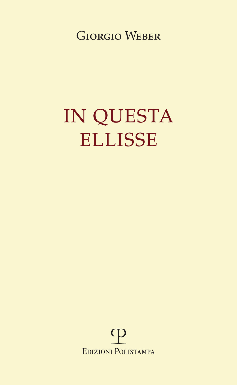 In questa ellisse