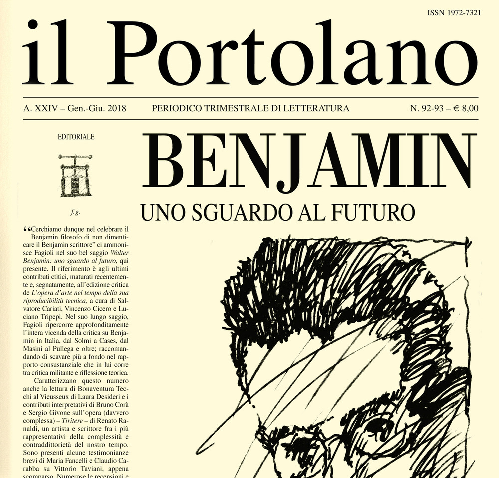 Il portolano (2018). Vol. 92-93: Gennaio-giugno