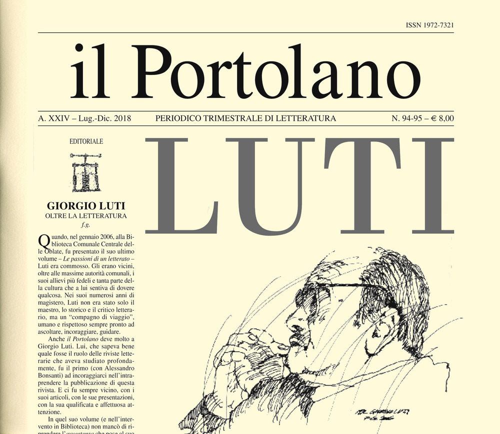 Il portolano (2018). Vol. 94-95: Luglio-dicembre
