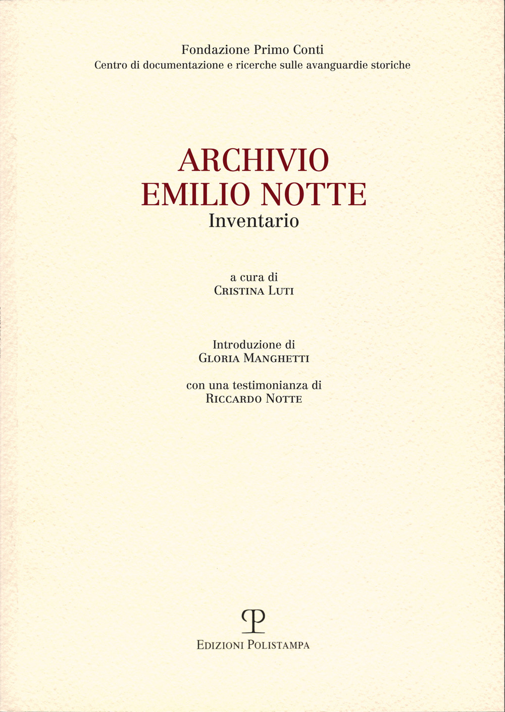 Archivio. Emilio Notte