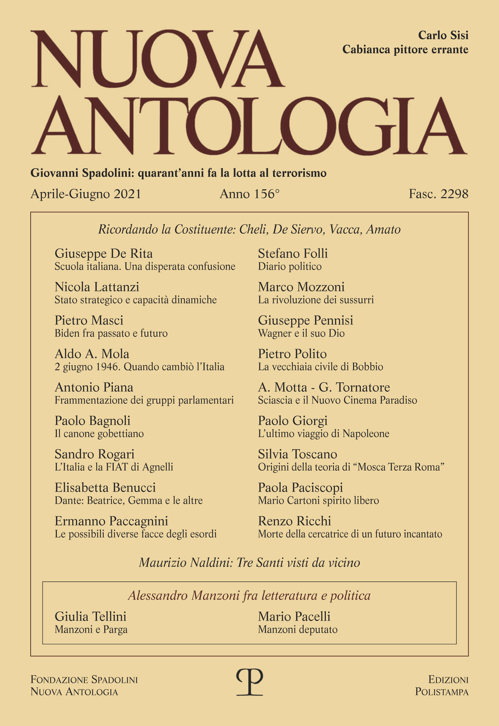 Nuova antologia (2021). Vol. 2: Aprile-giugno
