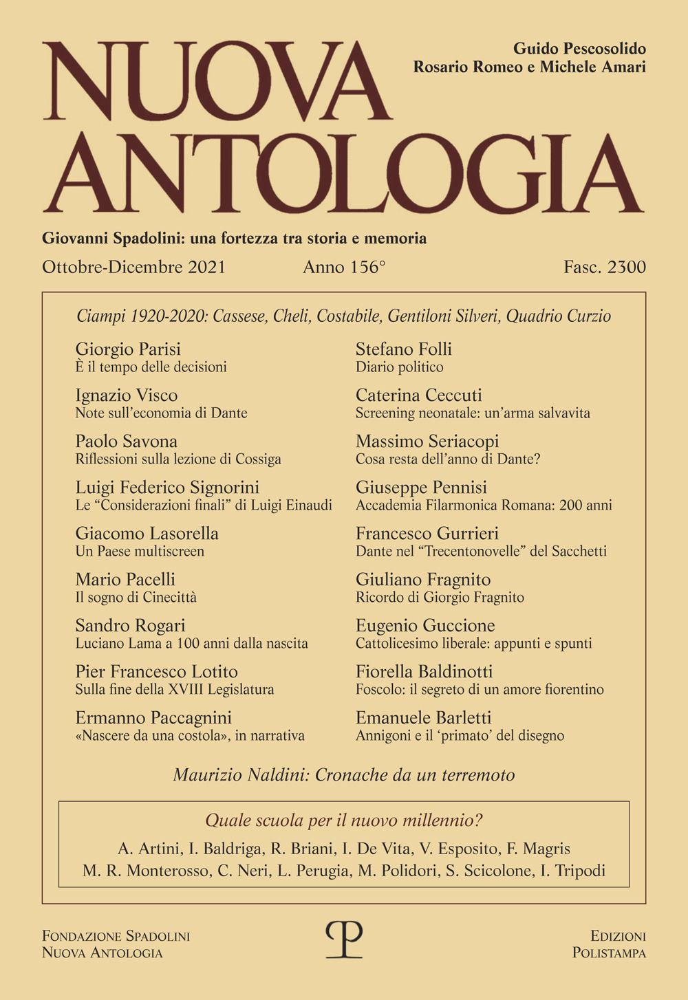 Nuova antologia (2021). Vol. 4: Ottobre-Dicembre