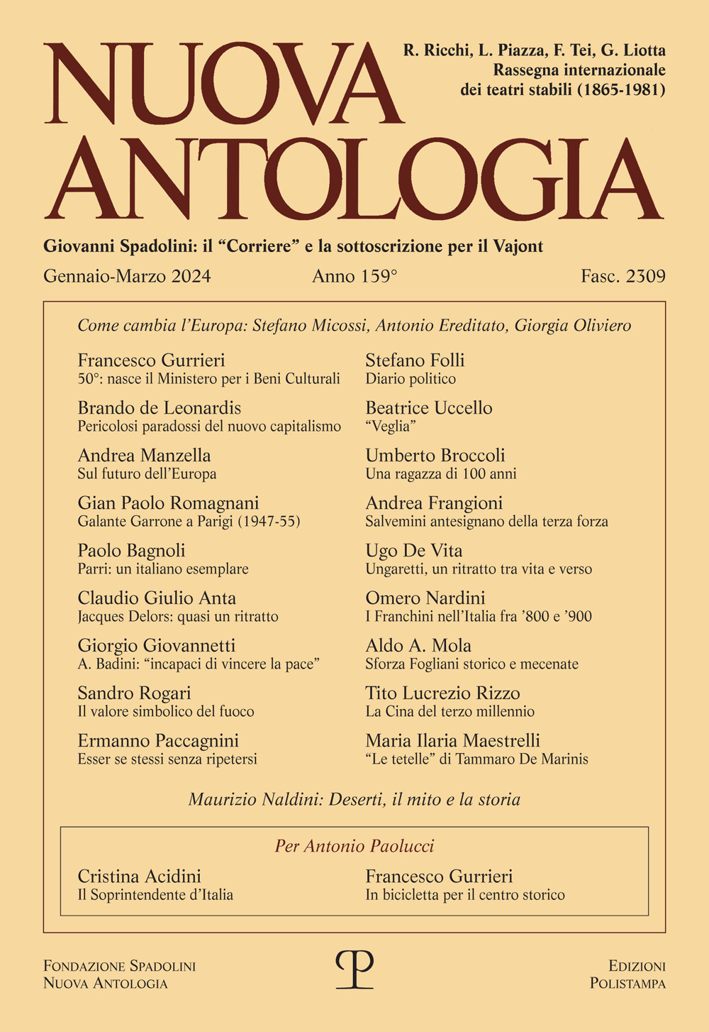 Nuova antologia. Vol. 159: Gennaio-marzo