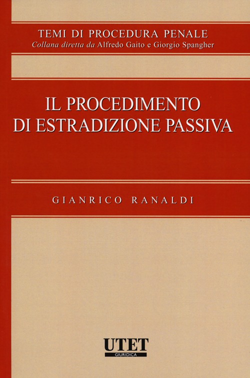 Il procedimento di estradizione passiva