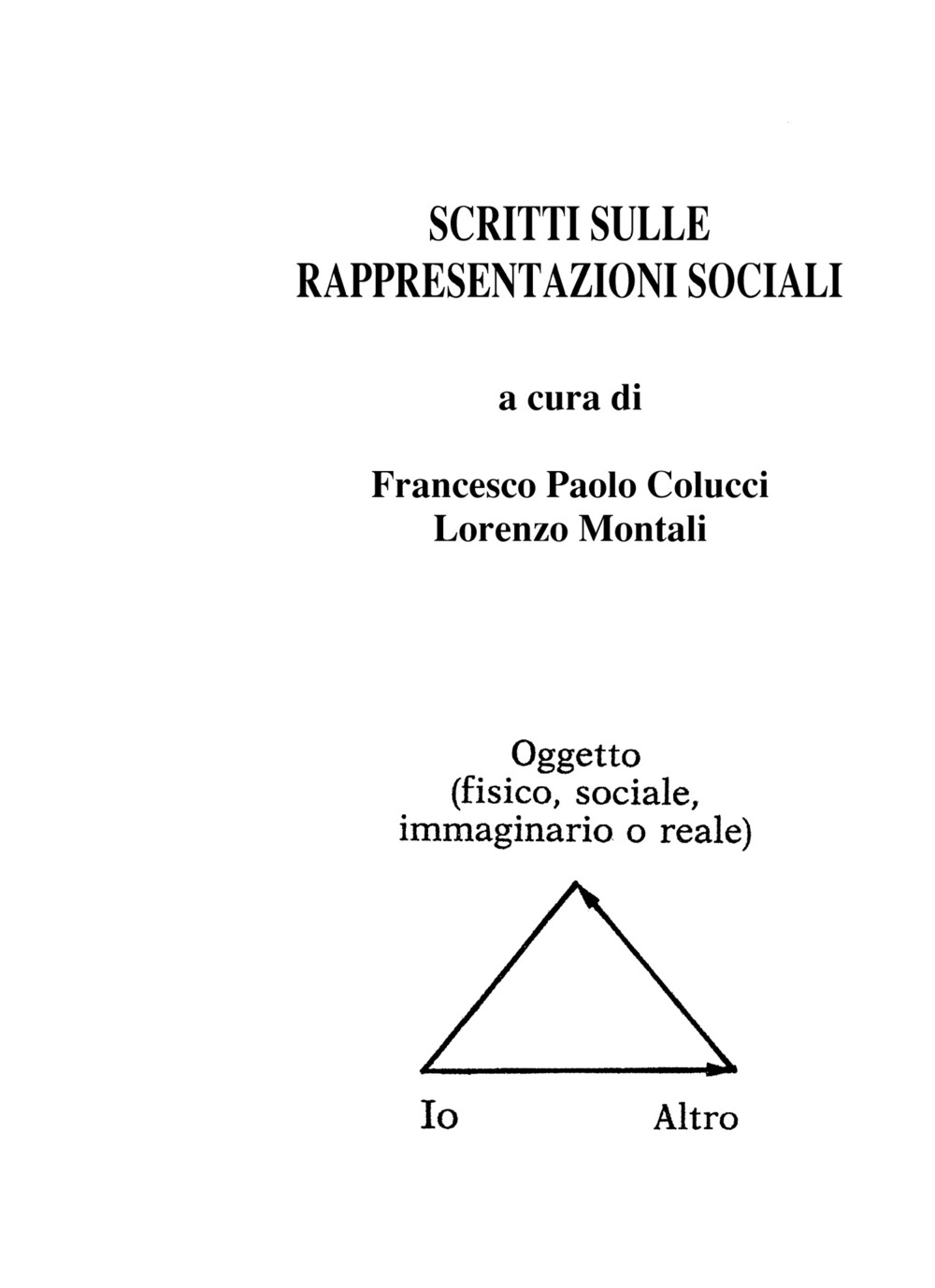 Scritti sulle rappresentazioni sociali