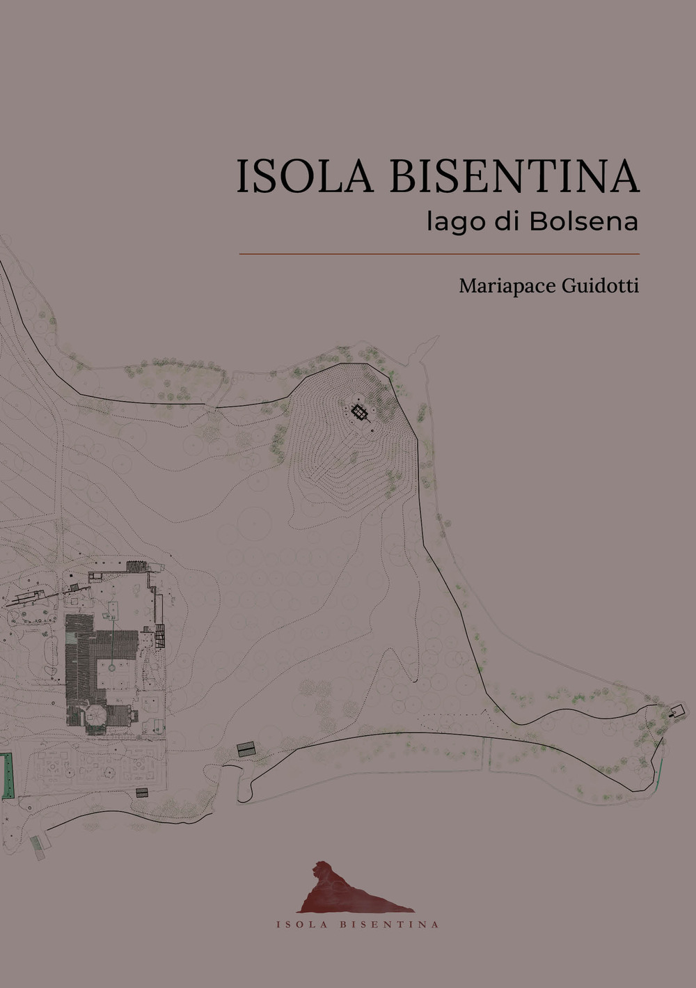 Isola Bisentina. Lago di Bolsena
