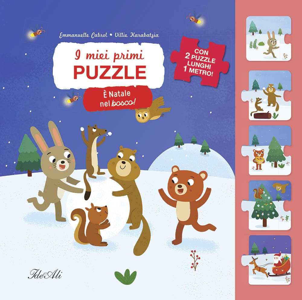 È Natale nel bosco! I miei primi puzzle. Ediz. a colori