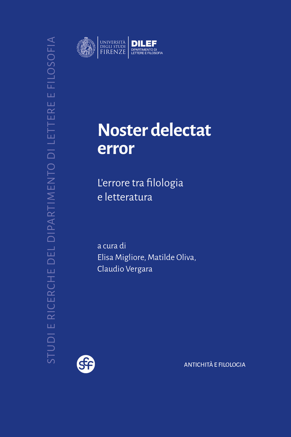 Noster delectat error. L'errore tra filologia e letteratura