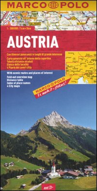 Austria 1:300.000. Ediz. multilingue