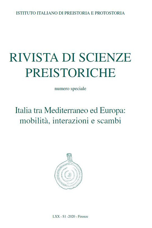 Rivista di scienze preistoriche (2020). Con CD-ROM. Vol. 70: Italia tra Mediterraneo ed Europa: mobilità, interazioni e scambi