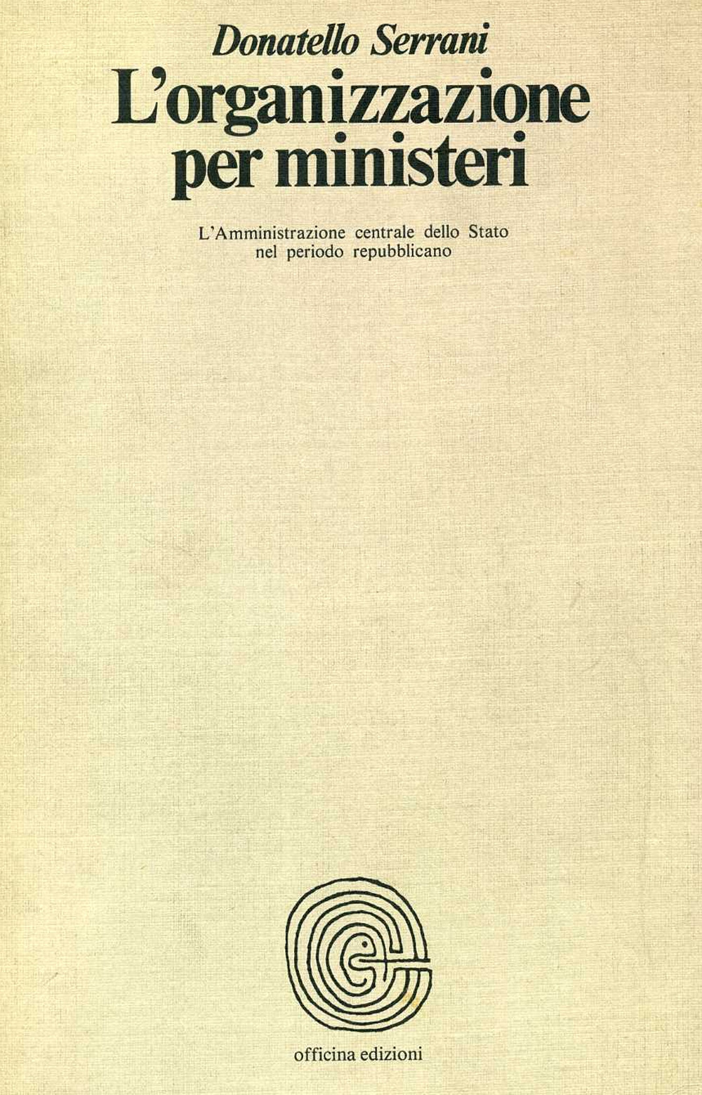L'organizzazione per ministeri
