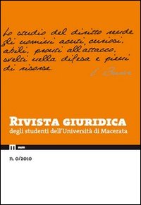 Rivista giuridica degli studenti dell'Università di Macerata