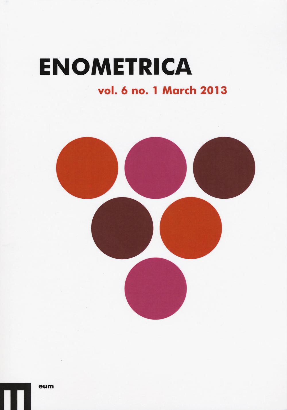 Enometrica (2013). Ediz. inglese. Vol. 6