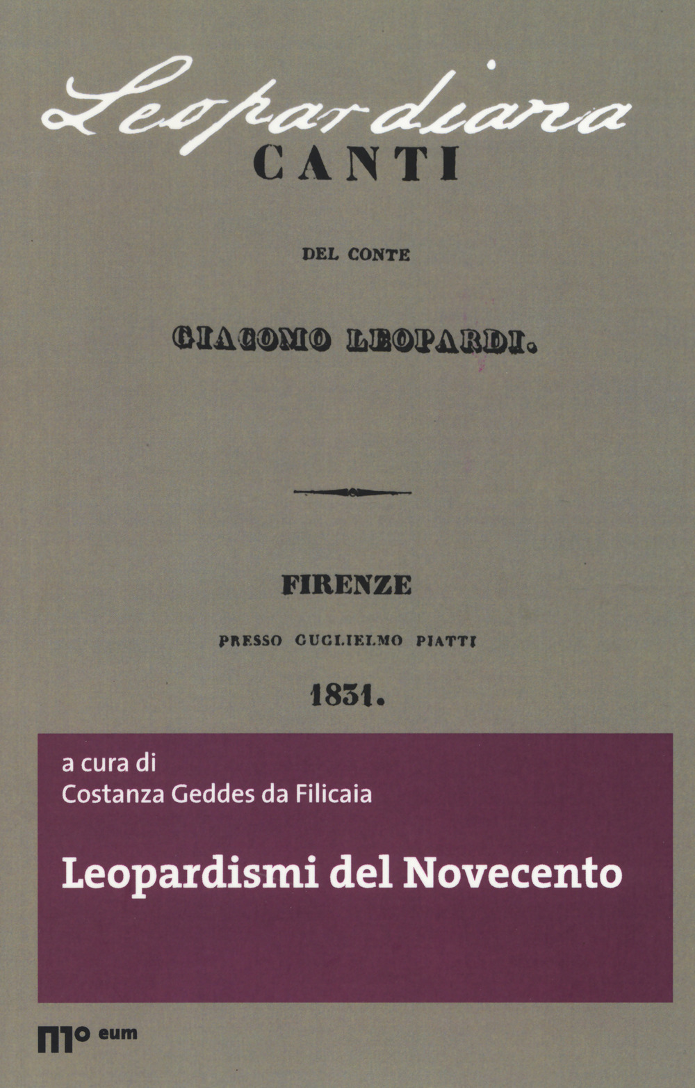 Leopardismi del Novecento