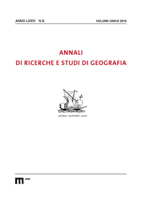 Annali di ricerche e studi di geografia (2018)