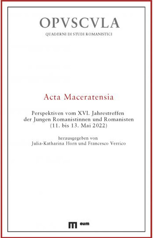 Acta maceratensia