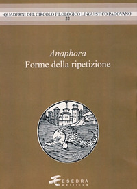 Anaphora. Forme della ripetzione