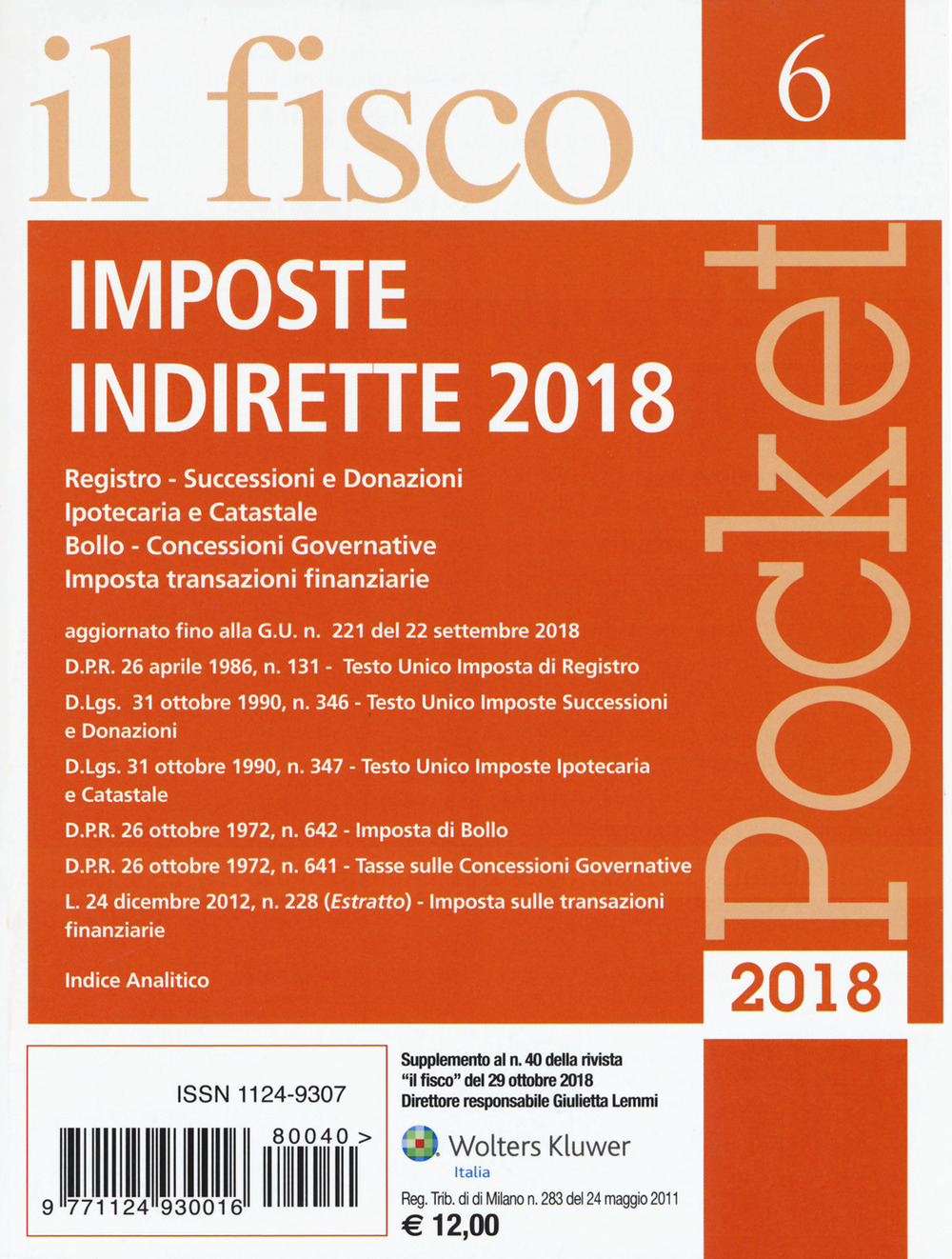 Imposte indirette 2018