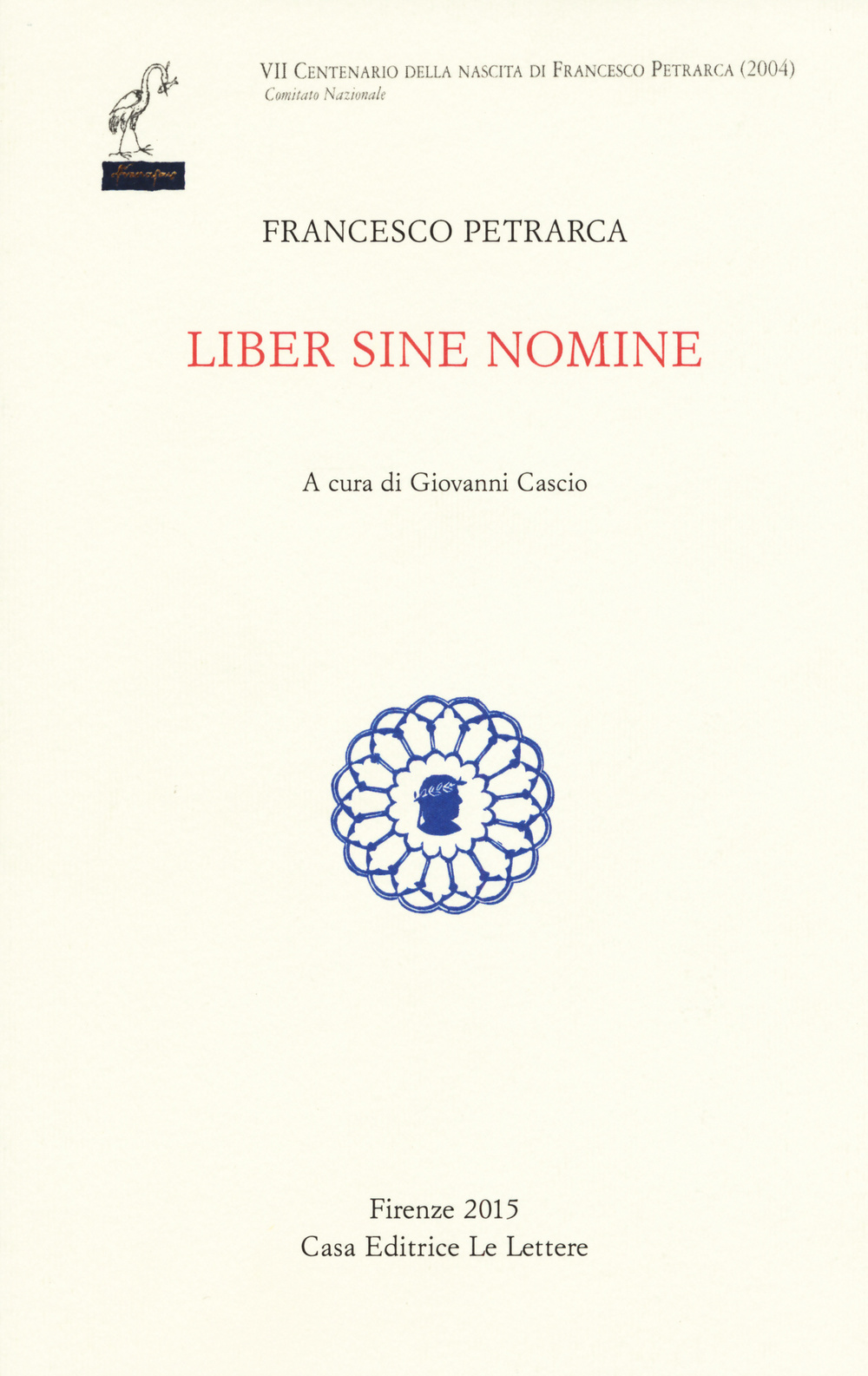 Liber sine nomine. Testo originale a fronte