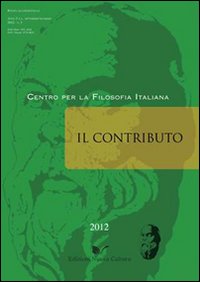 Il contributo (2012). Vol. 3