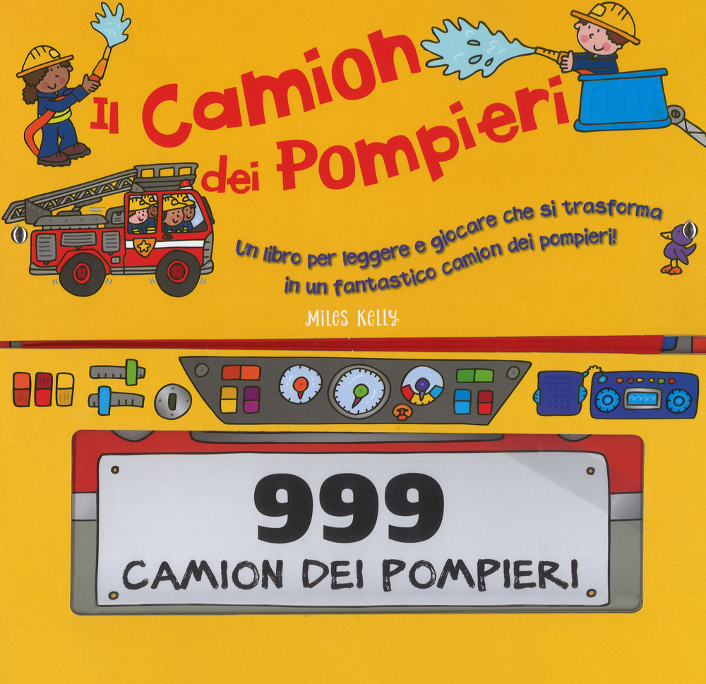 Il camion dei pompieri. Libro gioco. Ediz. a colori