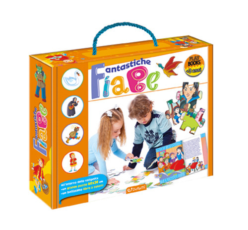 Fantastiche fiabe. Play books. Ediz. a colori. Con puzzle