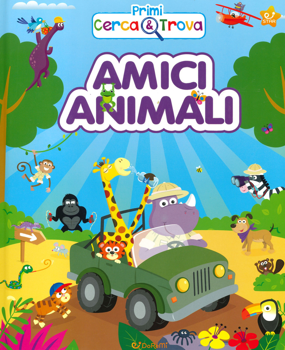 Amici animali. Primi cerca & trova. Ediz. a colori