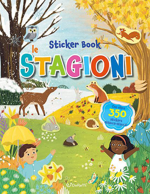 Le stagioni. Sticker book. Con adesivi. Ediz. a colori