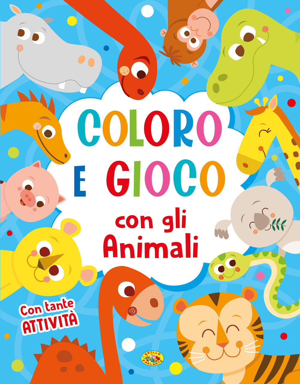 Coloro e gioco con gli animali. Ediz. a colori