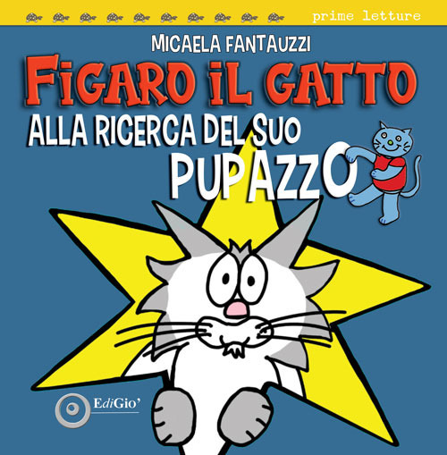 Figaro il gatto alla ricerca del suo pupazzo