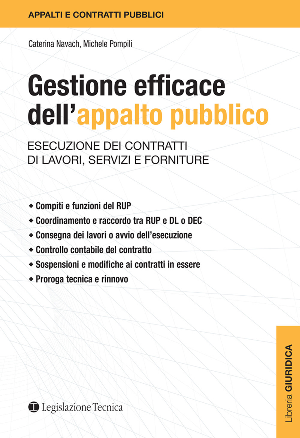 Gestione efficace dell'appalto pubblico. Esecuzione dei contratti di lavori, servizi e forniture