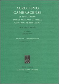 Acrotismo cameracense. Le spiegazioni degli articoli di fisica contro i peripatetici