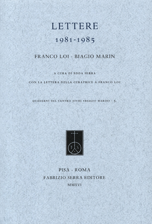 Lettere 1981-1985