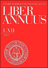 Liber annuus 2012. Ediz. italiana, inglese e tedesca