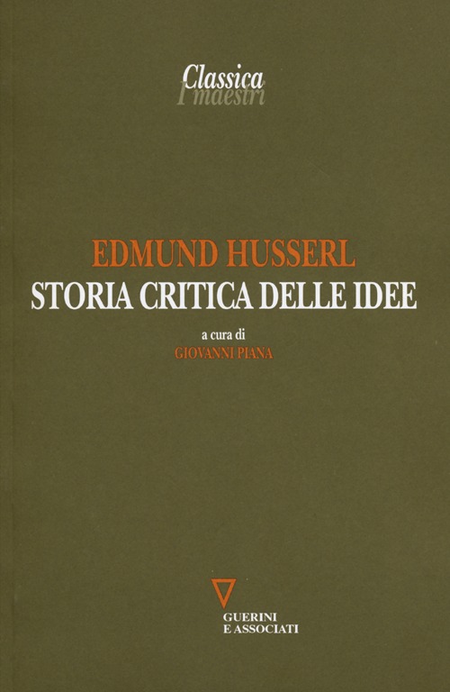 Storia critica delle idee