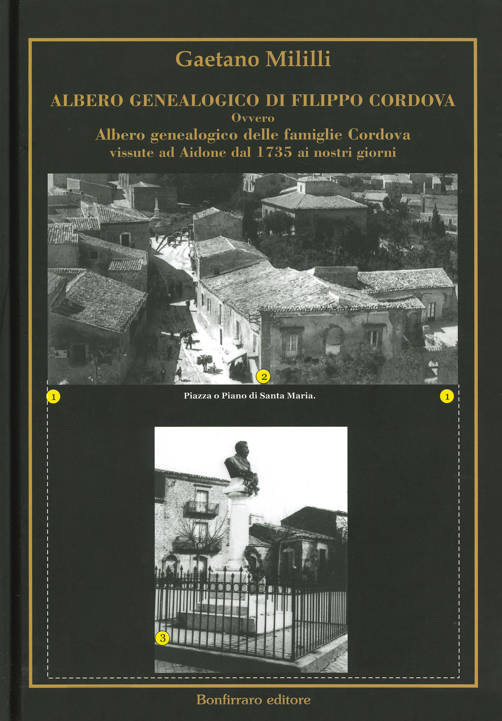 Albero genealogico di Filippo Cordova ovvero Albero genealogico delle famiglie Cordova vissute ad Aidone dal 1735 ai nostri giorni