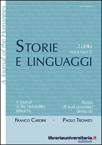 Storie e linguaggi. Rivista di studi umanistici (2016). Vol. 2