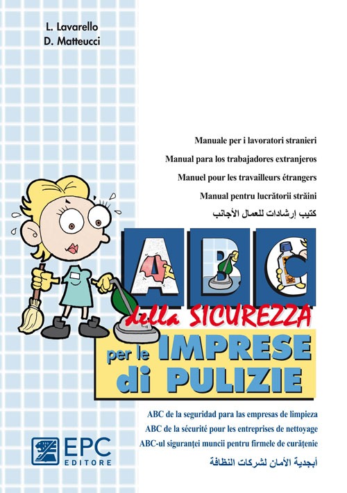 ABC della sicurezza per le imprese di pulizie in cinque lingue. Ediz. multilingue