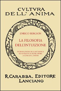 La filosofia dell'intuizione